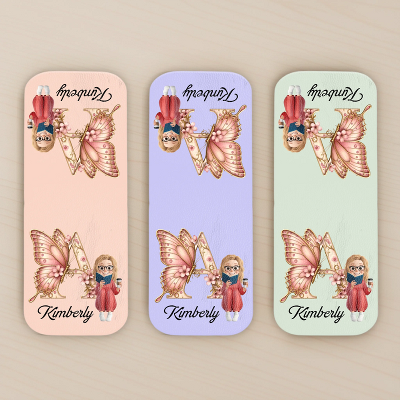Custom Leather Magnetic Bookmark - Personalized  Bookish Gifts For Book Lovers, Bookworms, Readers - Bound By Stories