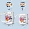 Custom Mug - Personalized Birthday Gifts For Mom, Grandma - Growing Into Someone Truly Amazing