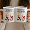 Custom Mug - Personalized Christmas Birthday Gifts For Dog Cat Lovers, Dog Dad And Mom, Cat Owners - You Make My Days Softer