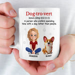 Custom Mug - Personalized Christmas Birthday Gifts For Dog Cat Lovers, Dog Dad And Mom, Cat Owners - You Make My Days Softer