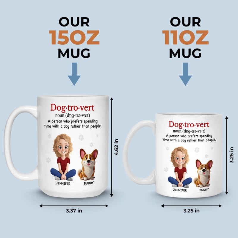 Custom Mug - Personalized Christmas Birthday Gifts For Dog Cat Lovers, Dog Dad And Mom, Cat Owners - You Make My Days Softer