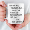 Custom Mug - Personalized Christmas Birthday Gifts For Cat Lovers, Cat Mom And Dad - Daily Dose Of Purr Therapy