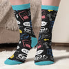 Custom Gamer Crew Socks - Personalized Birthday Gifts For Gamers, Game Lovers, Gaming Fans, Family - Step Into Joy