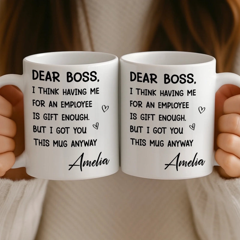Custom Boss Lady Mug - Personalized Funny Gifts For Coworker, Work Bestie, Boss - Boss Mode On Every Day