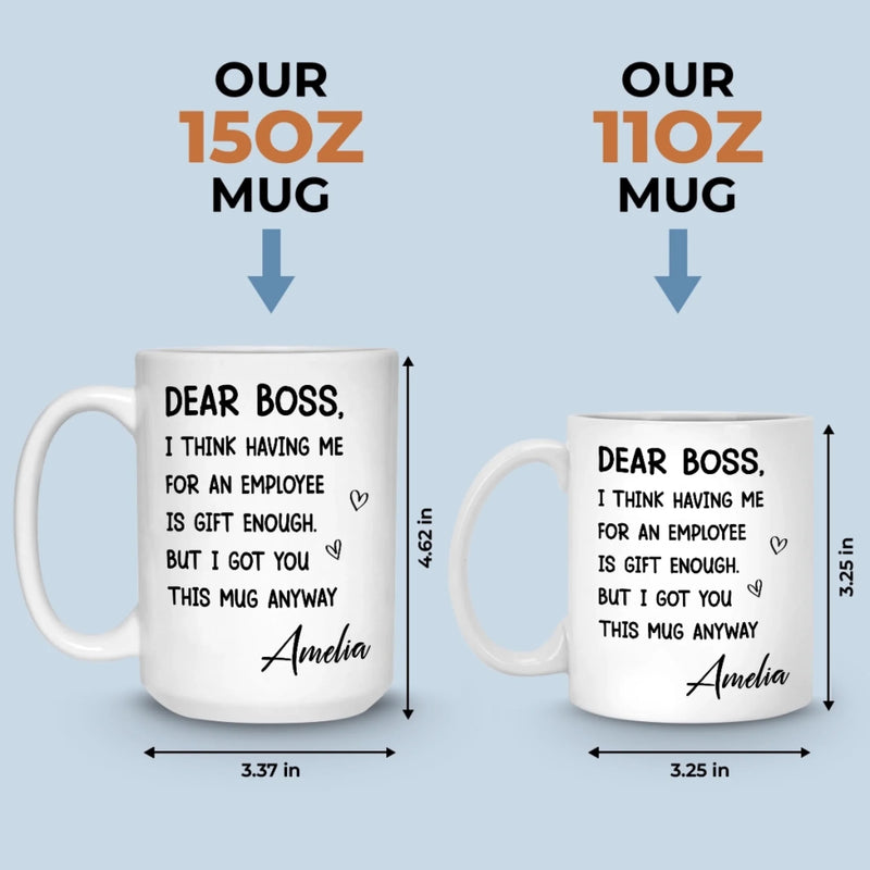 Custom Boss Lady Mug - Personalized Funny Gifts For Coworker, Work Bestie, Boss - Boss Mode On Every Day