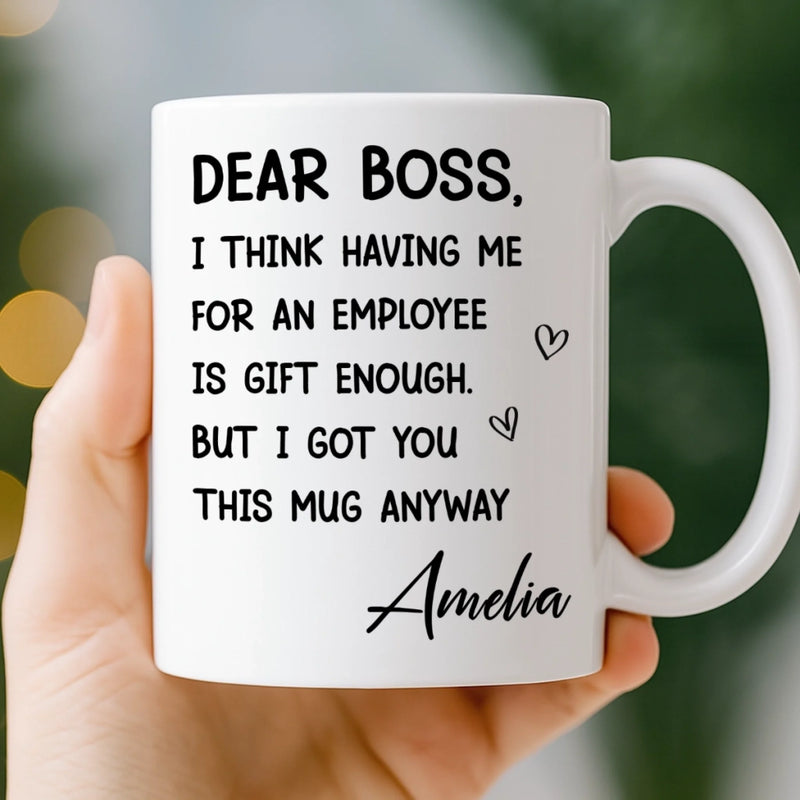 Custom Boss Lady Mug - Personalized Funny Gifts For Coworker, Work Bestie, Boss - Boss Mode On Every Day
