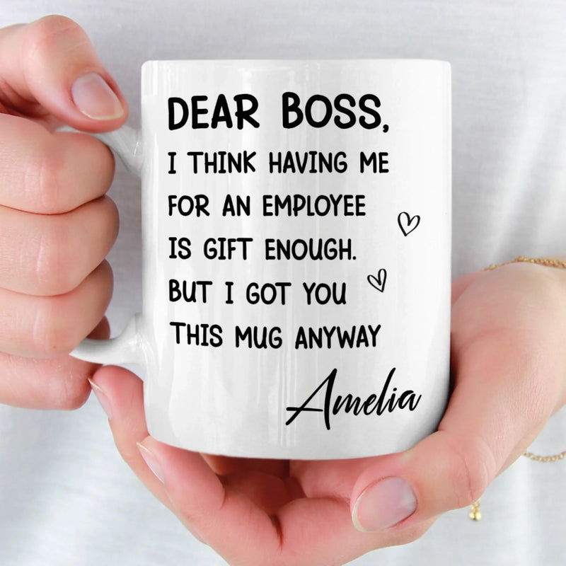 Custom Boss Lady Mug - Personalized Funny Gifts For Coworker, Work Bestie, Boss - Boss Mode On Every Day
