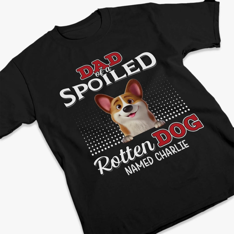 Custom Unisex T-shirt, Premium T-shirt, Hoodie - Personalized Birthday Gifts For Dog Lovers, Dog Dad And Mom - Love You More Than Treats