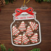Custom Acrylic Ornament - Personalized Christmas Birthday Gifts For Mom, Dad, Brother, Sister, Kids - Home Is Where We Gather
