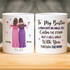 Custom Mug - Personalized Best Friend Birthday Gifts For Women, Besties, Sisters, BFF - Besties Make Life Shine Bright