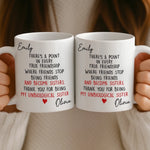 Custom Mug - Personalized Best Friend Birthday Gifts For Women, Besties, Sisters, BFF - My Favorite Human Chaos