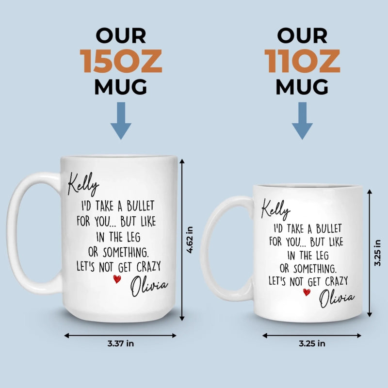 Custom Mug - Personalized Best Friend Birthday Gifts For Women, Besties, Sisters, BFF - Besties Fuel My Soul