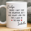 Custom Mug - Personalized Best Friend Birthday Gifts For Women, Besties, Sisters, BFF - Where Friendship Feels Easy