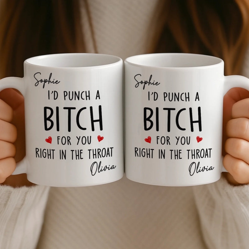 Custom Mug - Personalized Best Friend Birthday Gifts For Women, Besties, Sisters, BFF - Doing Life With You
