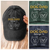 Custom Vintage Washed Denim Baseball Cap - Personalized Christmas Birthday Gifts For Dog Cat Lovers, Dog Dad And Mom, Cat Owners - Proud Father Of Fur Legends
