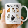 Custom Mug - Personalized Christmas Birthday Gifts For Wife, Coworkers, Friends - Purrfection Comes In Many Forms