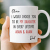 Custom Mug - Personalized Birthday Gifts For Mom, Dad, Son, Daughter - My Sunshine Every Day