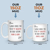 Custom Mug - Personalized Birthday Gifts For Mom, Dad, Son, Daughter - My Sunshine Every Day