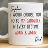 Custom Mug - Personalized Birthday Gifts For Mom, Dad, Son, Daughter - My Sunshine Every Day