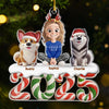 Custom Acrylic Ornament - Personalized Christmas Birthday Gifts For Dog Cat Lovers, Dog Dad And Mom, Cat Owners - All I Want Is My Pets