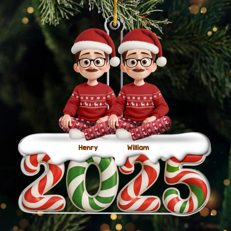 Custom Acrylic Ornament - Personalized Christmas Birthday Gifts For Dog Cat Lovers, Dog Dad And Mom, Cat Owners - All I Want Is My Pets
