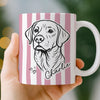 Custom Photo Mug - Personalized Birthday Gifts For Dog Cat Lovers, Dog Dad And Mom, Cat Owners - Pets Make Life Cuter