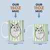 Custom Photo Mug - Personalized Birthday Gifts For Dog Cat Lovers, Dog Dad And Mom, Cat Owners - Pets Make Life Cuter