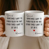 Custom Mug - Personalized Anniversary Christmas Wedding Gifts For Husband And Wife, Him And Her - My Favorite Person To Fight And Kiss