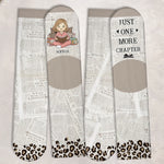 Custom Kid Crew Socks - Personalized Bookish Gifts For Book Lovers, Bookworms, Readers - My Best Book Life