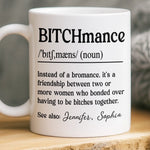 Custom Name Funny Bitch Dictionary Gifts for Women - Personalized Mugs