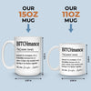 Custom Mug - Personalized Birthday Gifts For Coworker, Work Bestie - Money Earned By A Woman