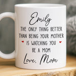 Custom Mug - Personalized Birthday Gifts For Mom, Dad, Son, Daughter - You Are Our Brightest Joy