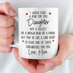 Custom Mug - Personalized Birthday Gifts For Mom, Dad, Son, Daughter - You Make Our World Sweeter