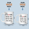 Custom Mug - Personalized Anniversary Christmas Wedding Gifts For Husband And Wife, Him And Her - Still Hotter Than My Coffee