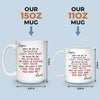 Custom Mug - Personalized Anniversary Christmas Wedding Gifts For Husband And Wife, Him And Her - My Forever Person