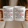 Custom Mug - Personalized Anniversary Christmas Wedding Gifts For Husband And Wife, Him And Her - You’re Lucky I Love You