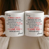 Custom Mug - Personalized Anniversary Christmas Wedding Gifts For Husband And Wife, Him And Her - Everything Led To You