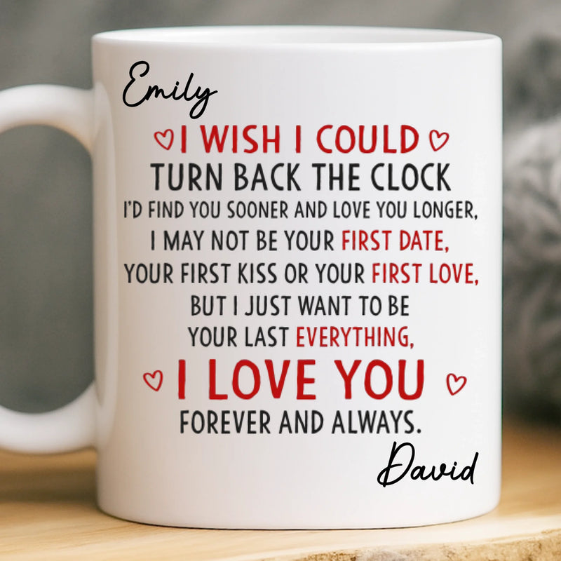 Custom Mug - Personalized Anniversary Christmas Wedding Gifts For Husband And Wife, Him And Her - Everything Led To You