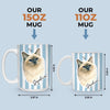 Custom Photo Mug - Personalized Birthday Gifts For Dog Cat Lovers, Dog Dad And Mom, Cat Owners - Home Feels Warmer With You