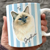 Custom Photo Mug - Personalized Birthday Gifts For Dog Cat Lovers, Dog Dad And Mom, Cat Owners - Home Feels Warmer With You