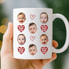 Custom Photo Mug - Personalized Birthday Gifts For Mom, Dad, Brother, Sister, Kids - My Heart Walks With You Always