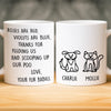 Custom Mug - Personalized Christmas Birthday Gifts For Dog Cat Lovers, Dog Dad And Mom, Cat Owners - Fur Babies, Full Drama