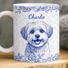 Custom Photo Mug - Personalized Christmas Birthday Gifts For Dog Cat Lovers, Dog Dad And Mom, Cat Owners - Pawsitive Chaos Only