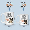 Custom Mug - Personalized Birthday Gifts For Dog Cat Lovers, Dog Dad And Mom, Cat Owners - My Pets Think I’m Cool