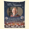 Custom Photo Blanket - Personalized Memorial Sympathy Gifts For Loss Of Mom, Dad - You Live In Every Quiet Miracle