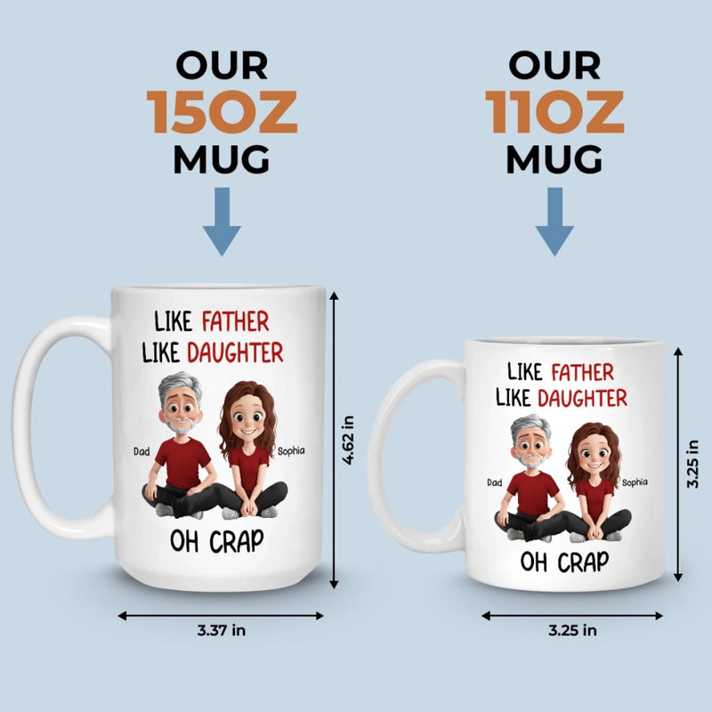 Custom Mug - Personalized Birthday Gifts For Mom, Dad, Daughter, Son - Love Holds Our Family Close