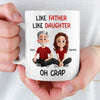 Custom Mug - Personalized Birthday Gifts For Mom, Dad, Daughter, Son - Love Holds Our Family Close