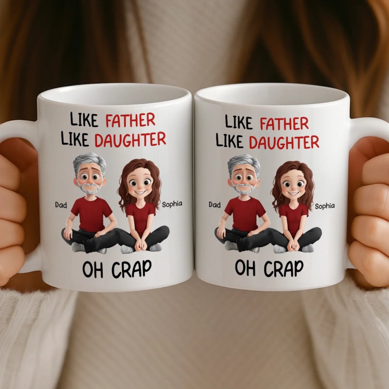 Custom Mug - Personalized Birthday Gifts For Mom, Dad, Daughter, Son - Love Holds Our Family Close