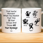 Custom Mug - Personalized Birthday Gifts For Mom, Dad, Brother, Sister, Kids - Together Is Our True Place