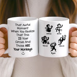 Custom Mug - Personalized Birthday Gifts For Mom, Dad, Brother, Sister, Kids - Together Is Our True Place